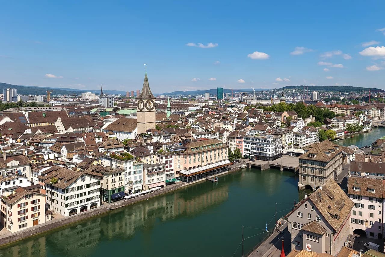Zürich, Pohjois-Sveitsi — matkakohde