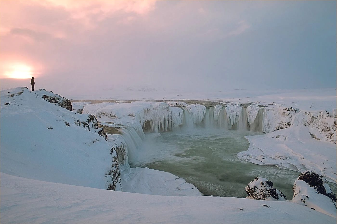 Goðafoss talvella