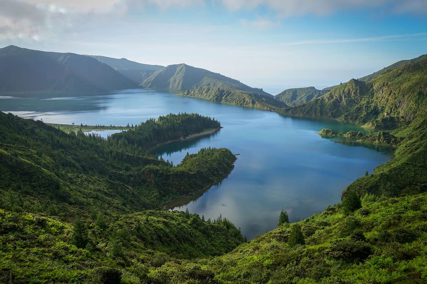 Lagoa do Fogo -kraatterijärvi ilmasta