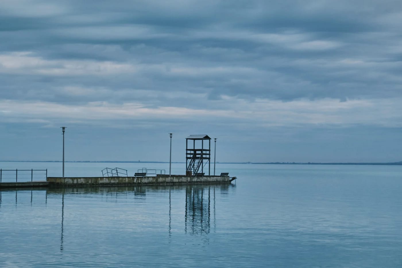 Balatonfüredin laituri