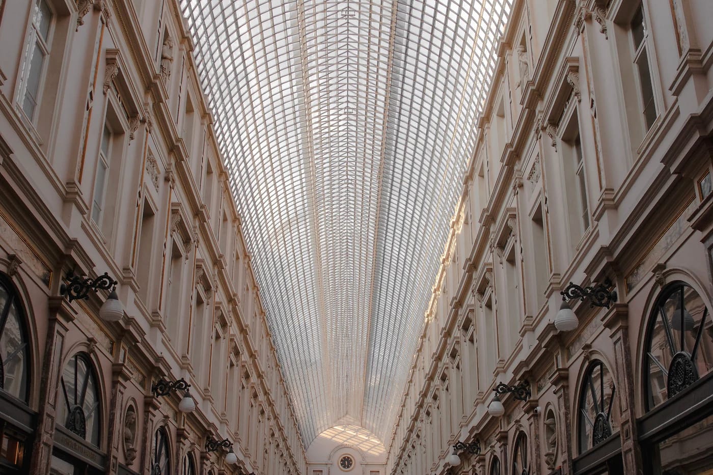 Galeries Royales Saint-Hubert -ostoskäytävä Brysselissä