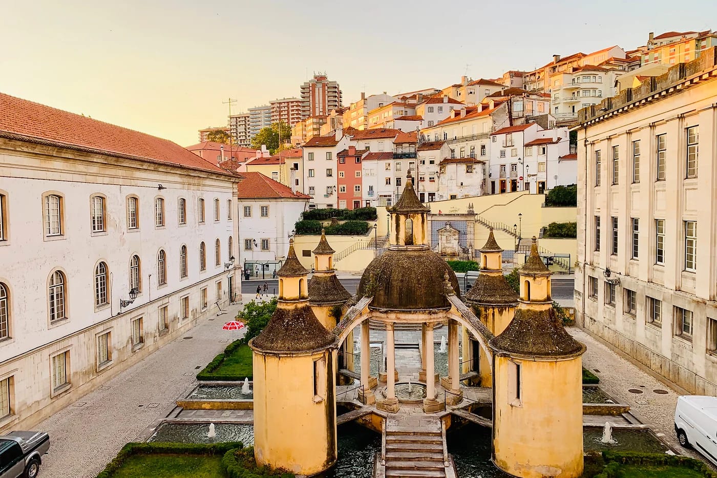 Jardim da Manga -puutarha Coimbrassa