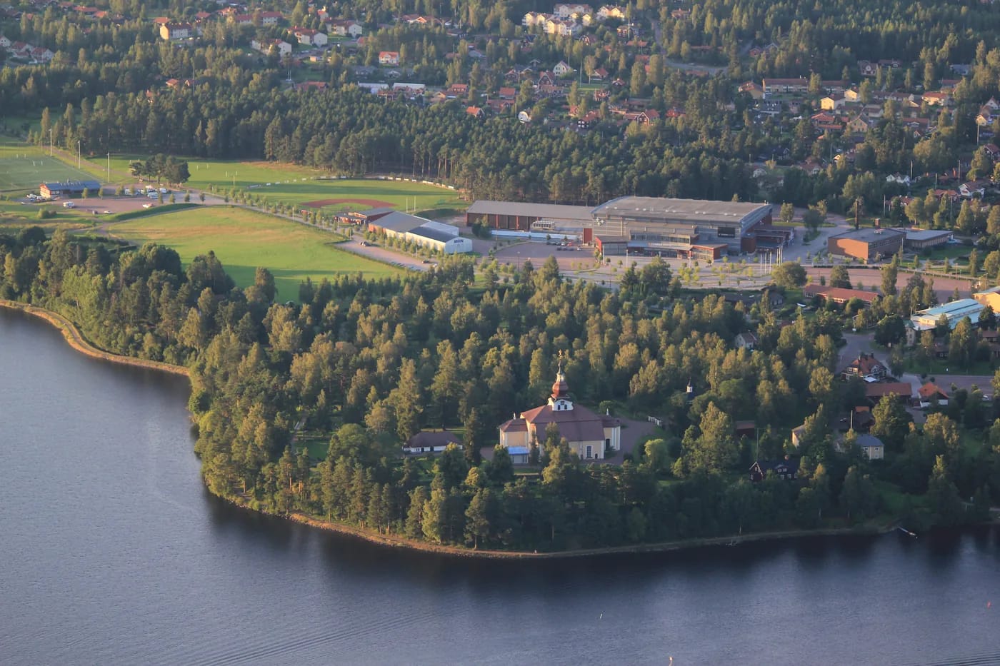 Siljanin seutua ja Dalarnan maisemaa