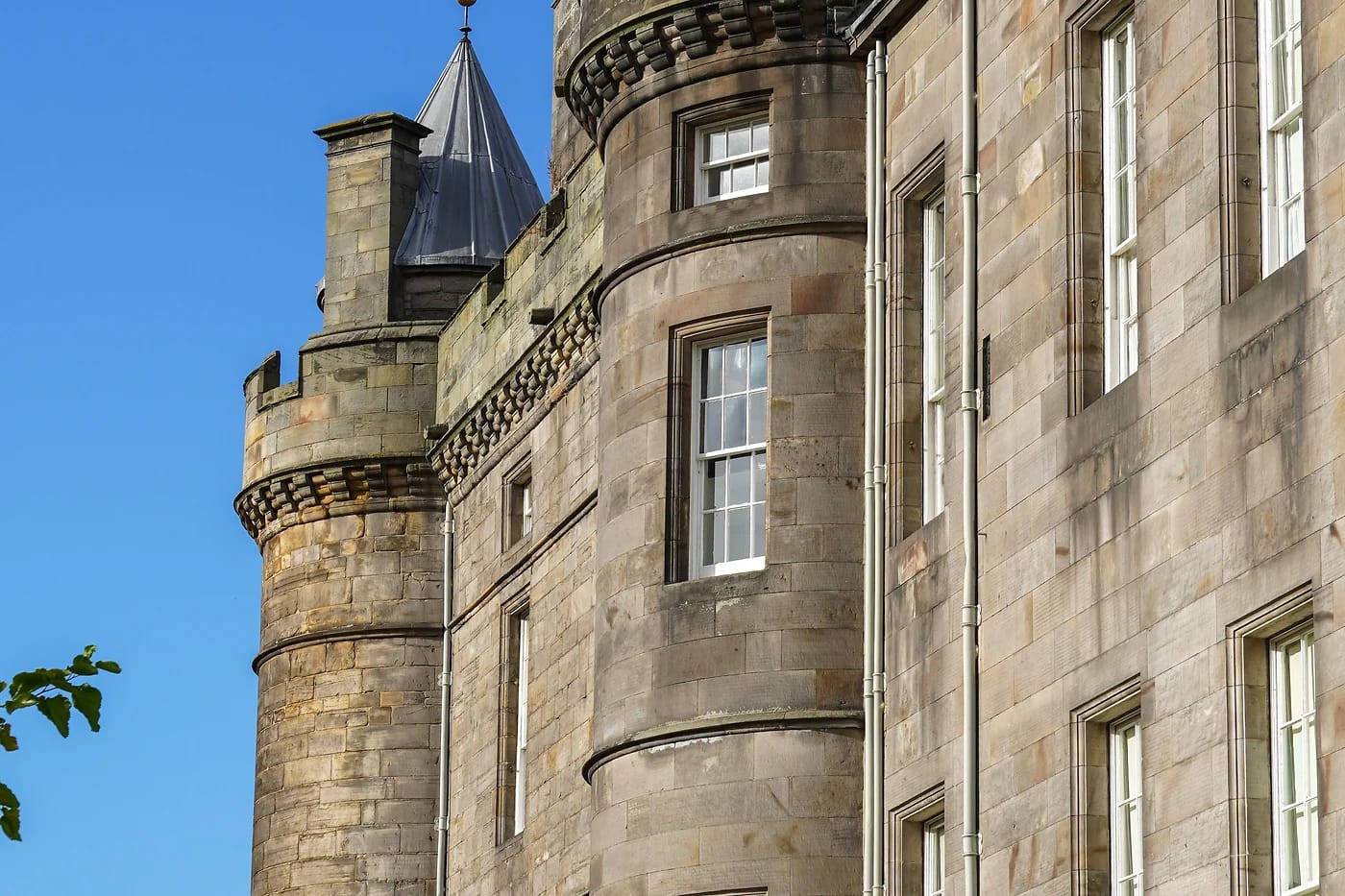 Holyroodhousen palatsi Edinburghissa