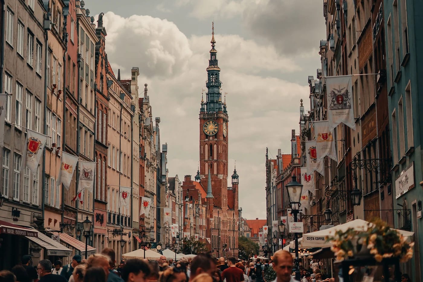Vilkas Pitkätori (Długi Targ) Gdańskissa