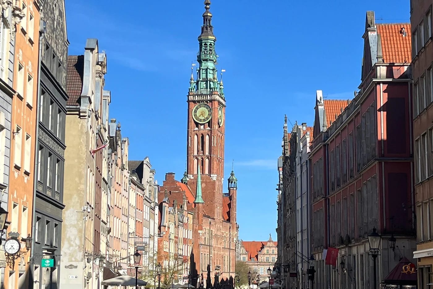 Gdańskin raatihuone Pitkätorin varrella