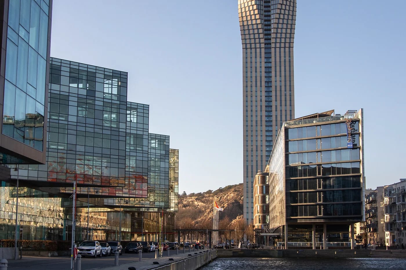 Göteborgin skyline ja Karlatornet-pilvenpiirtäjä