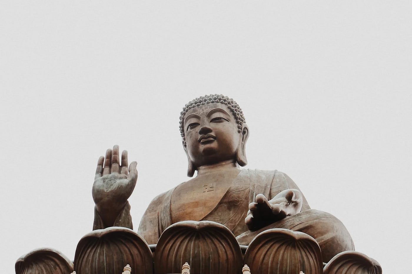 Po Linin luostarin Buddha-patsas Hongkongissa