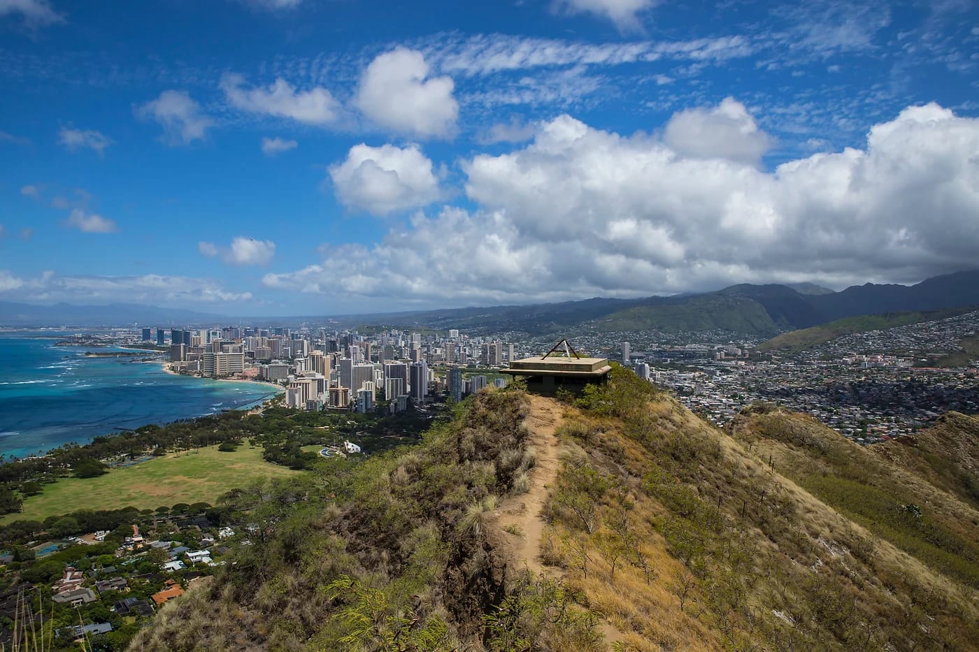 Honolulu Diamond Headin huipulta