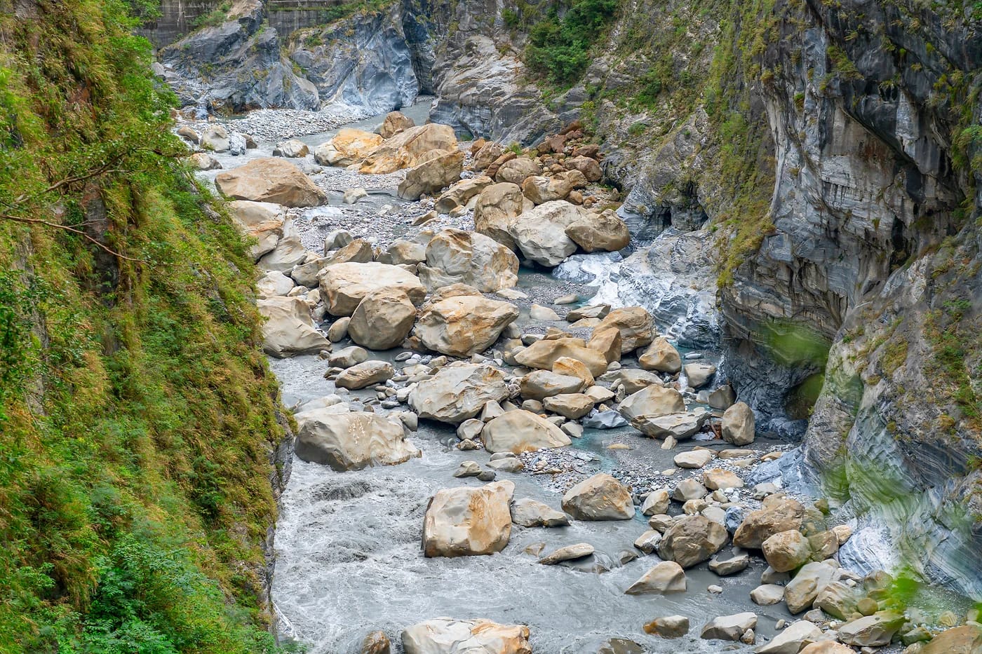 Taroko-rotkon kivijoki