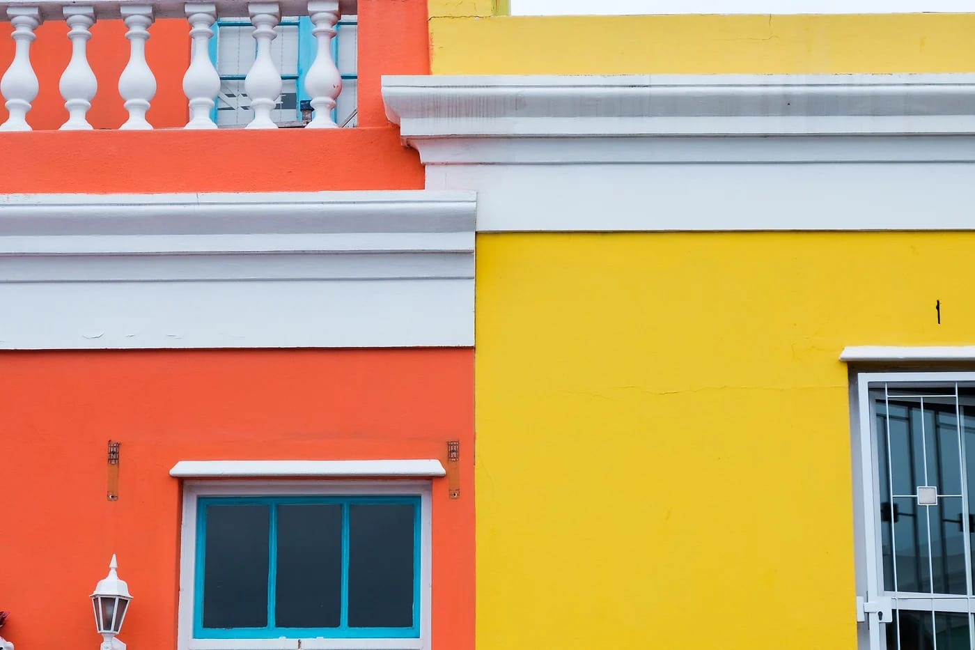 Bo-Kaapin värikkäät julkisivut Kapkaupungissa