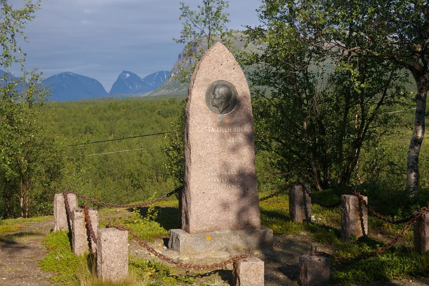 Kirunan kaupunkia ja kaivosseutua