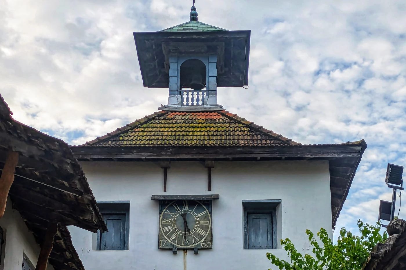 Paradesi-synagogan kellotorni Fort Kochissa