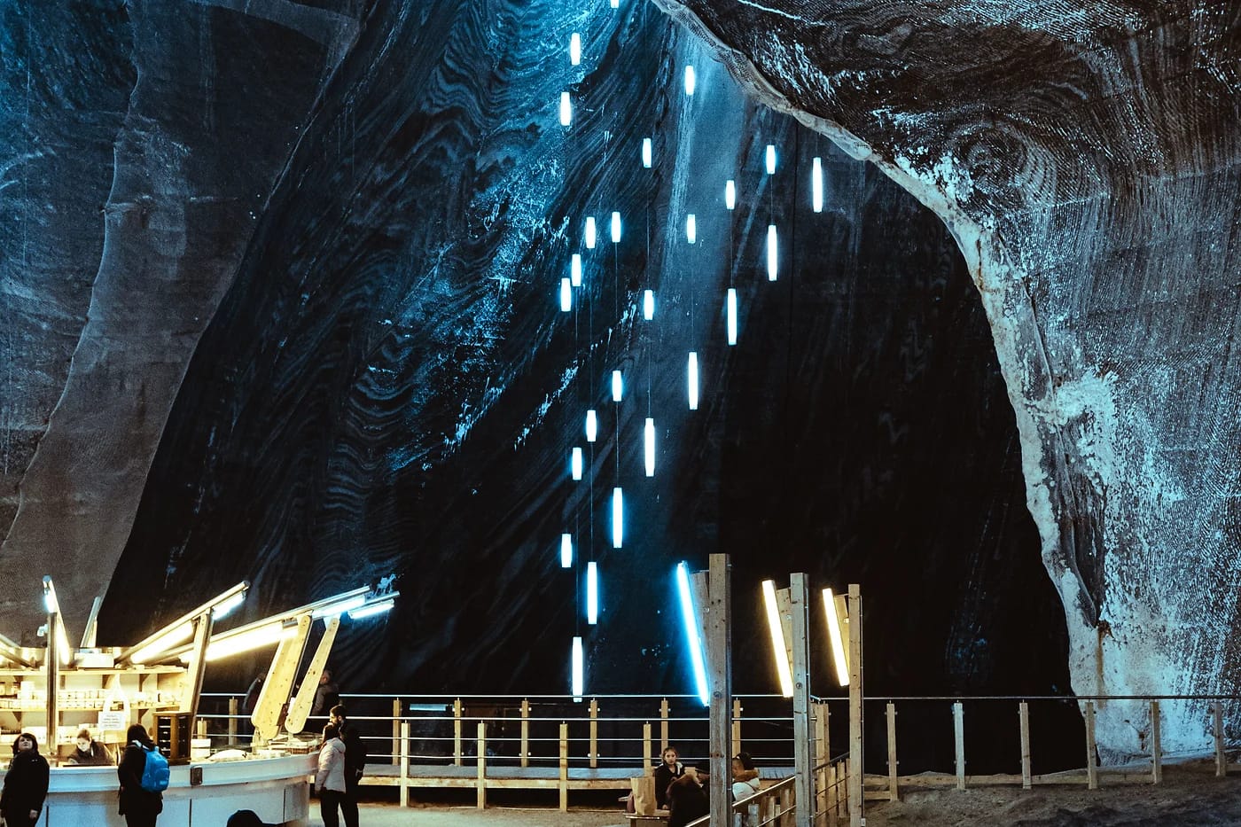 Wieliczkan suolakaivoksen valtava luola
