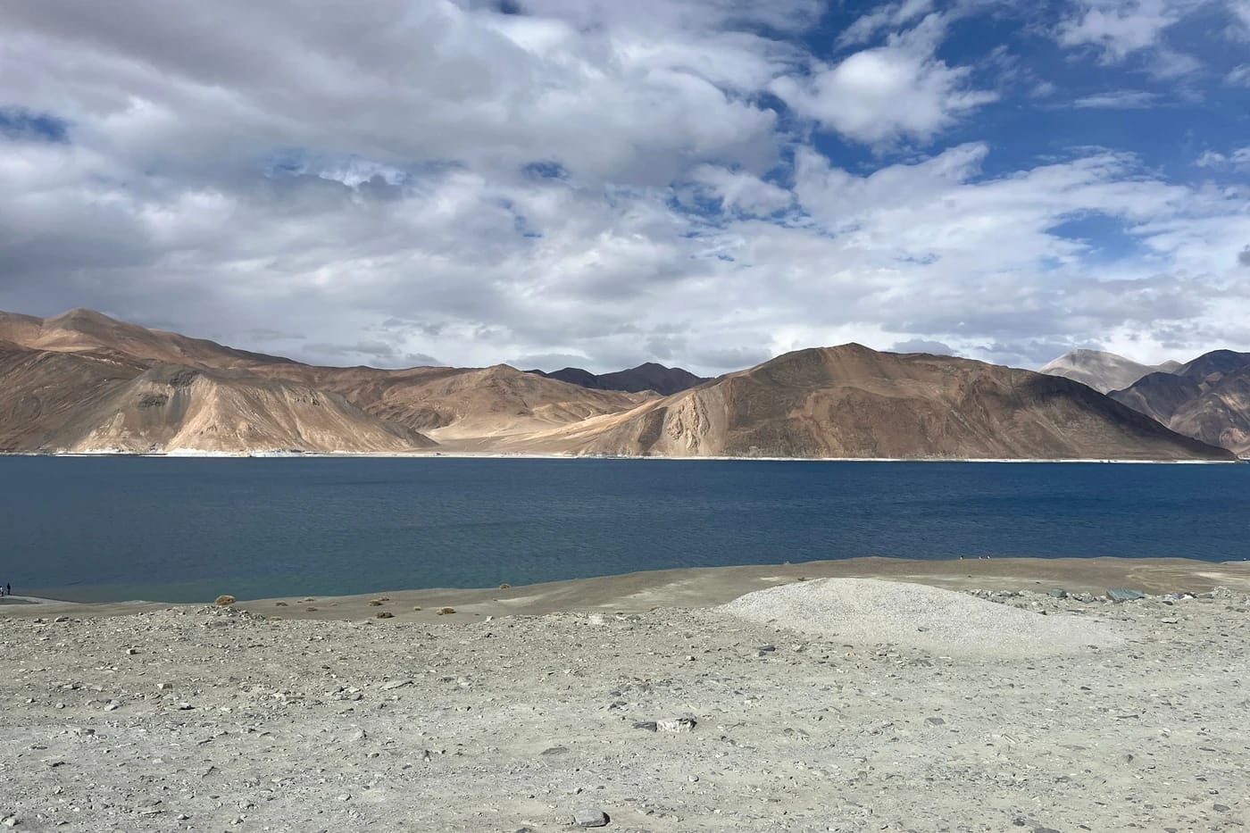 Pangong Tso ja Himalajan vuoret