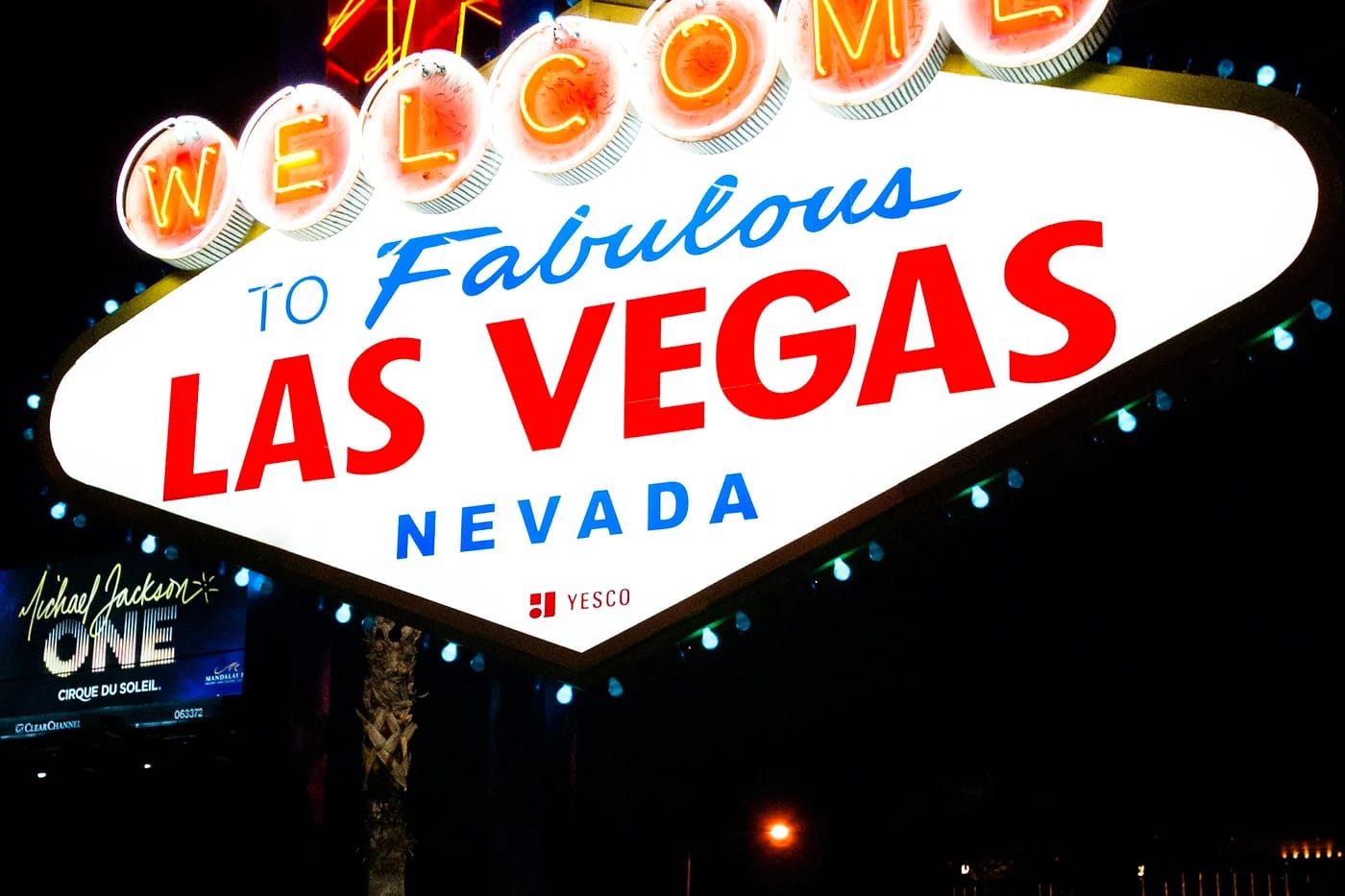 Welcome to Fabulous Las Vegas -kyltti