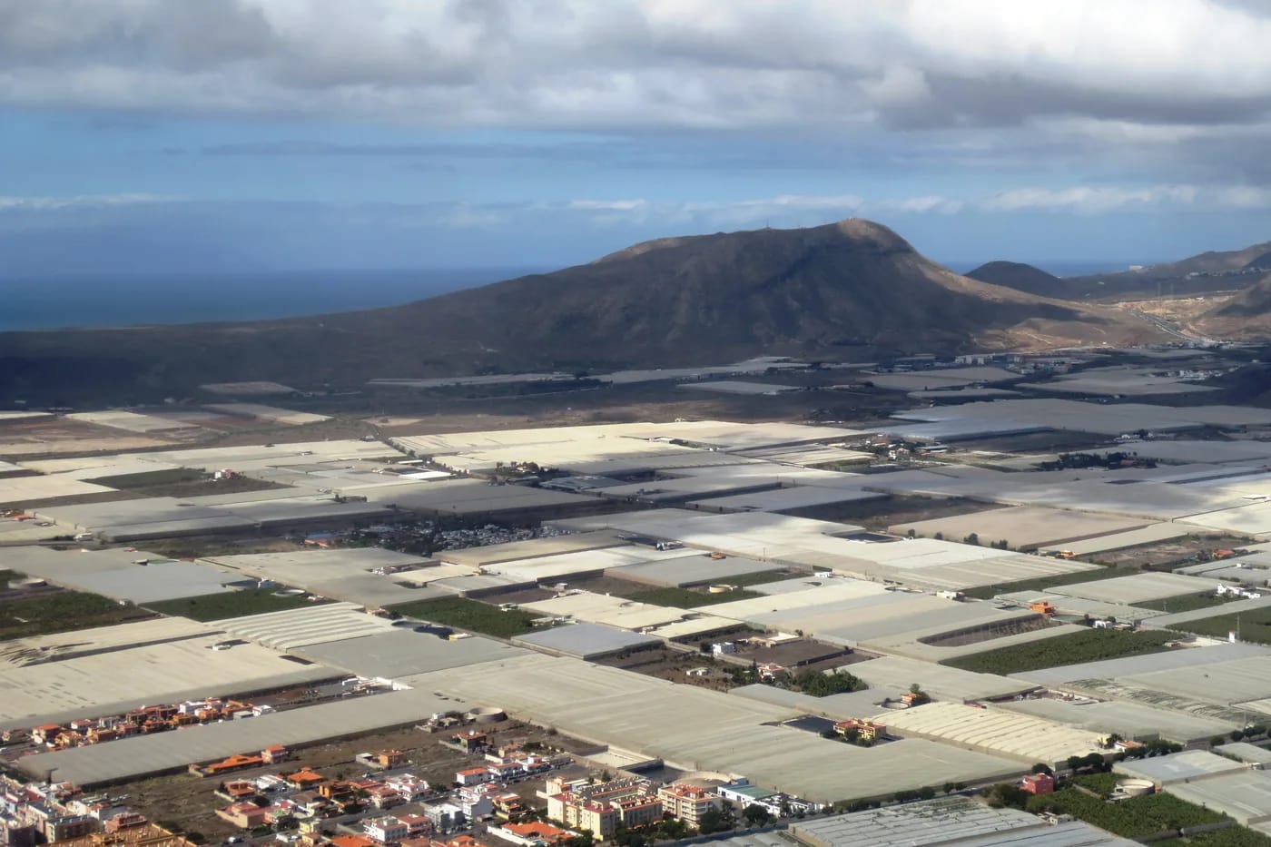 Montaña Guazan rinteet ja viljelymaisema