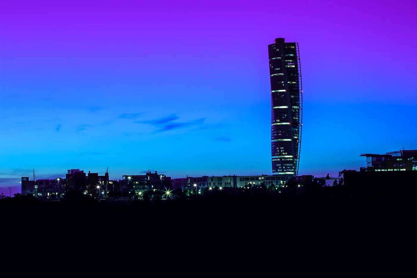 Turning Torso illalla