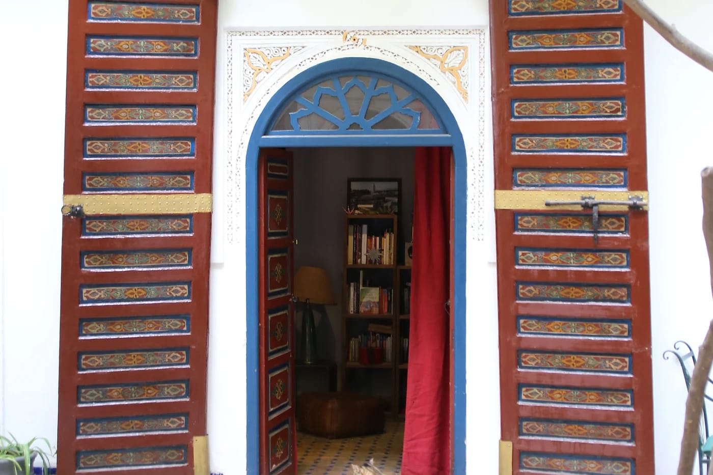 Marrakechilaisen riadin sisäpiha