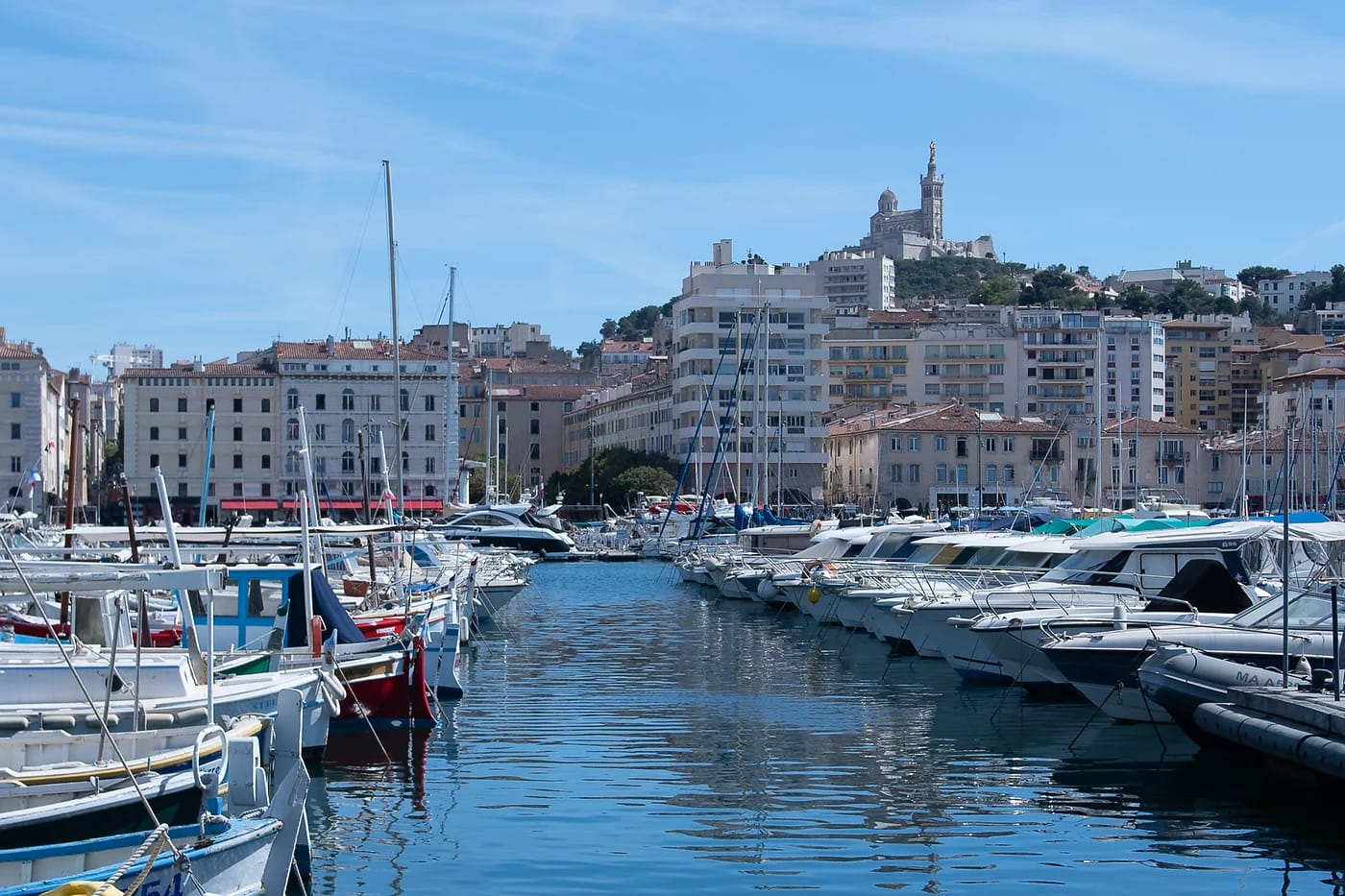 Vieux-Port ja veneet