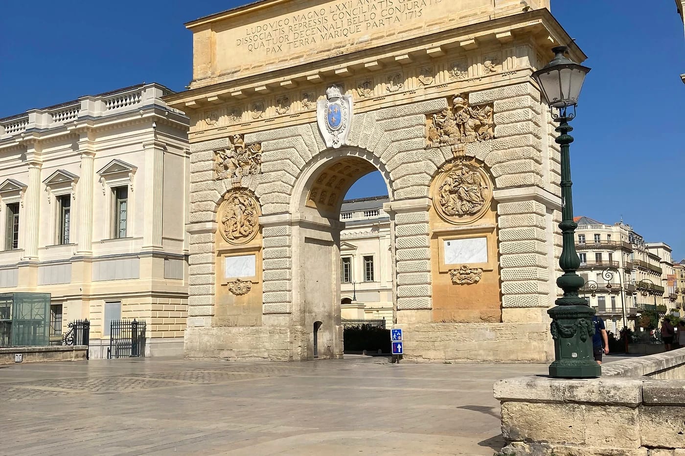 Porte du Peyroun riemukaari Montpellier'ssa