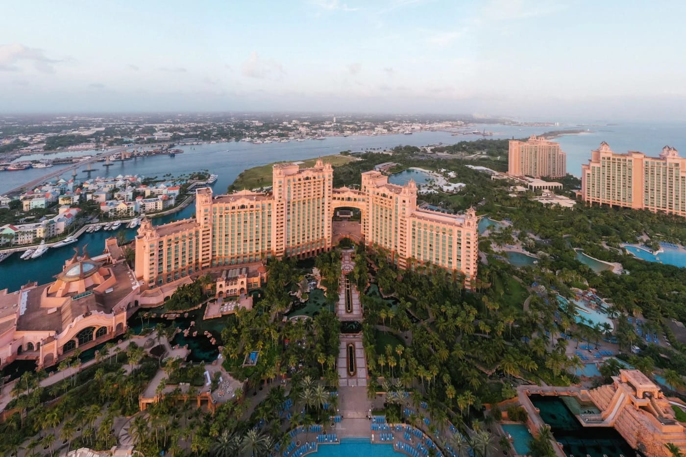 Atlantis Paradise Island ilmasta