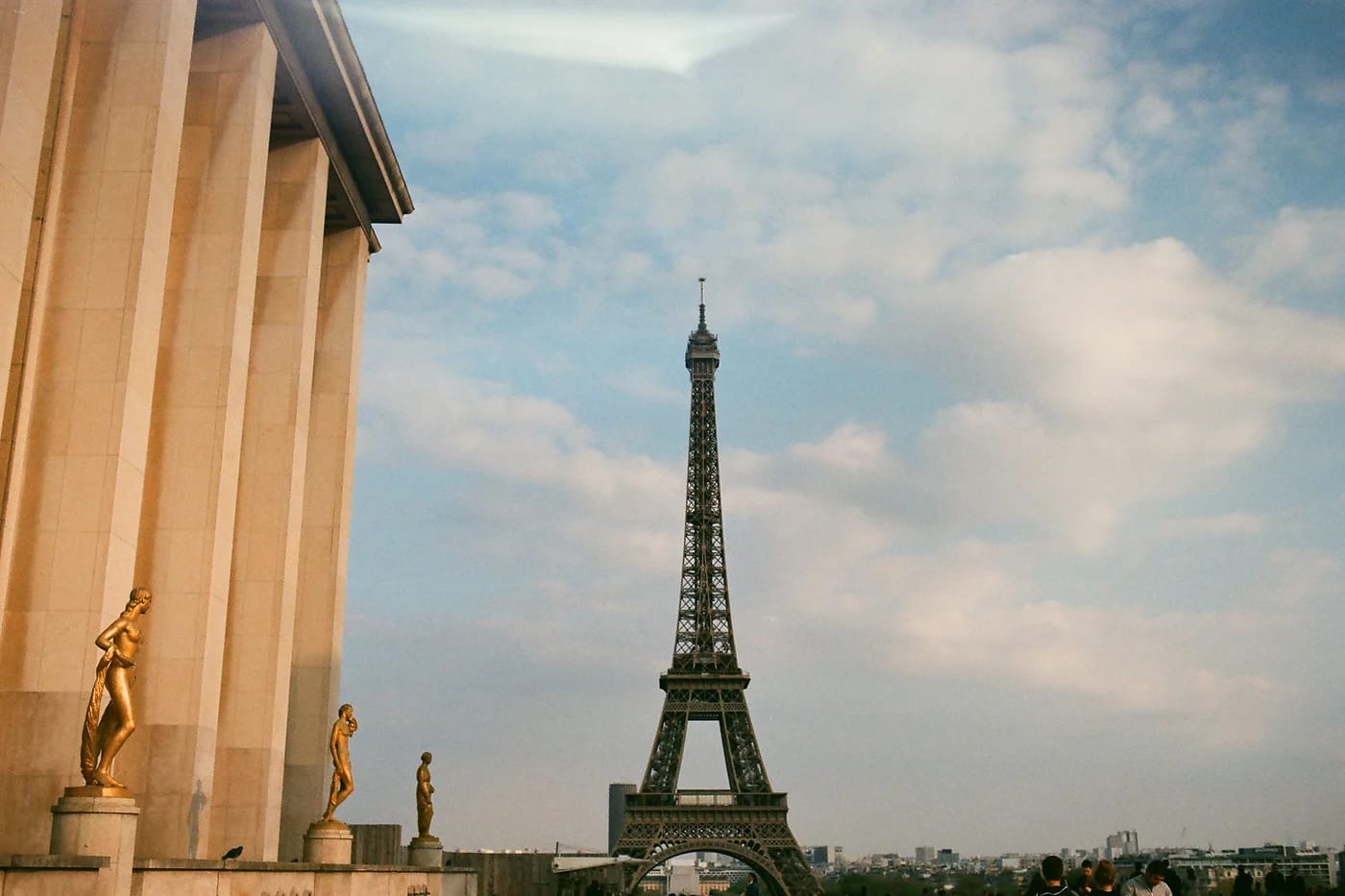 Eiffel-torni Trocadérolta