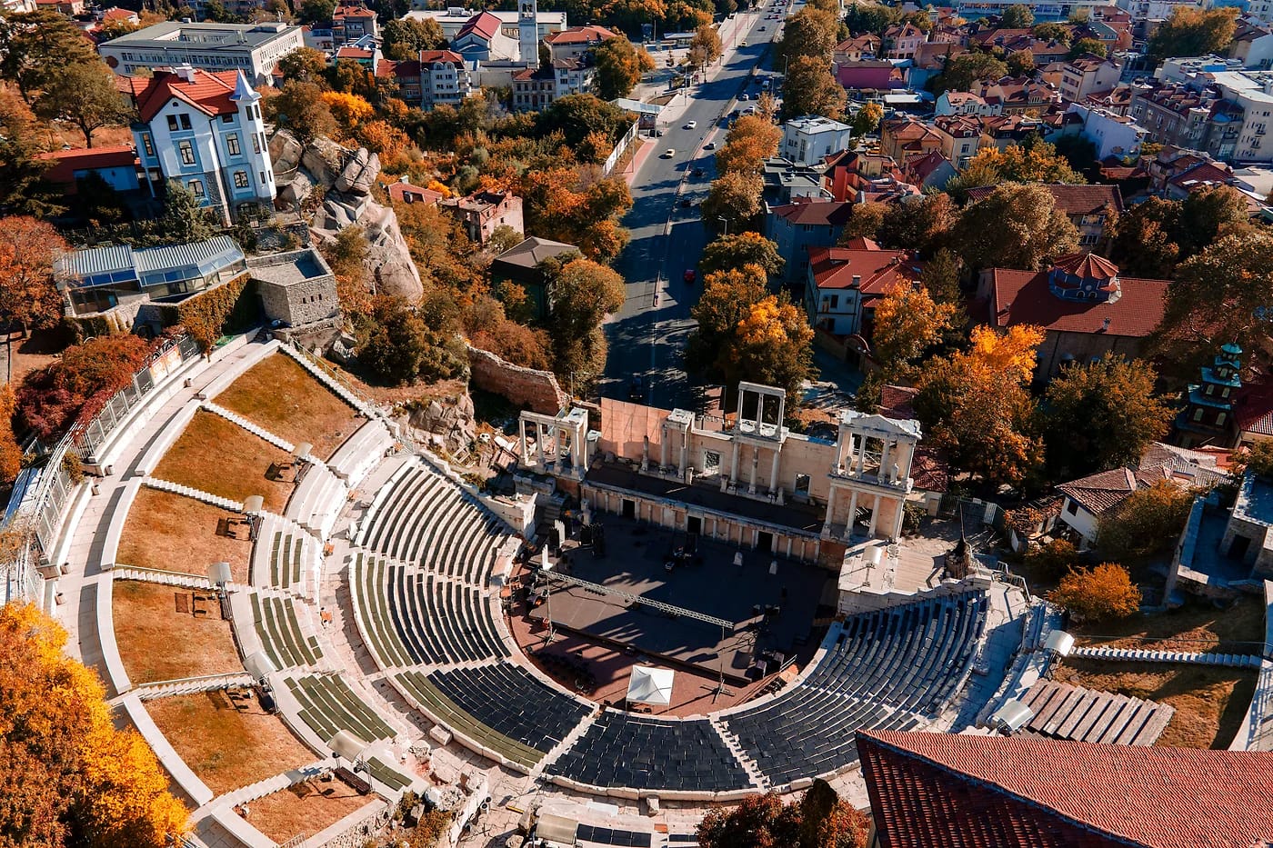 Roomalainen teatteri ilmasta