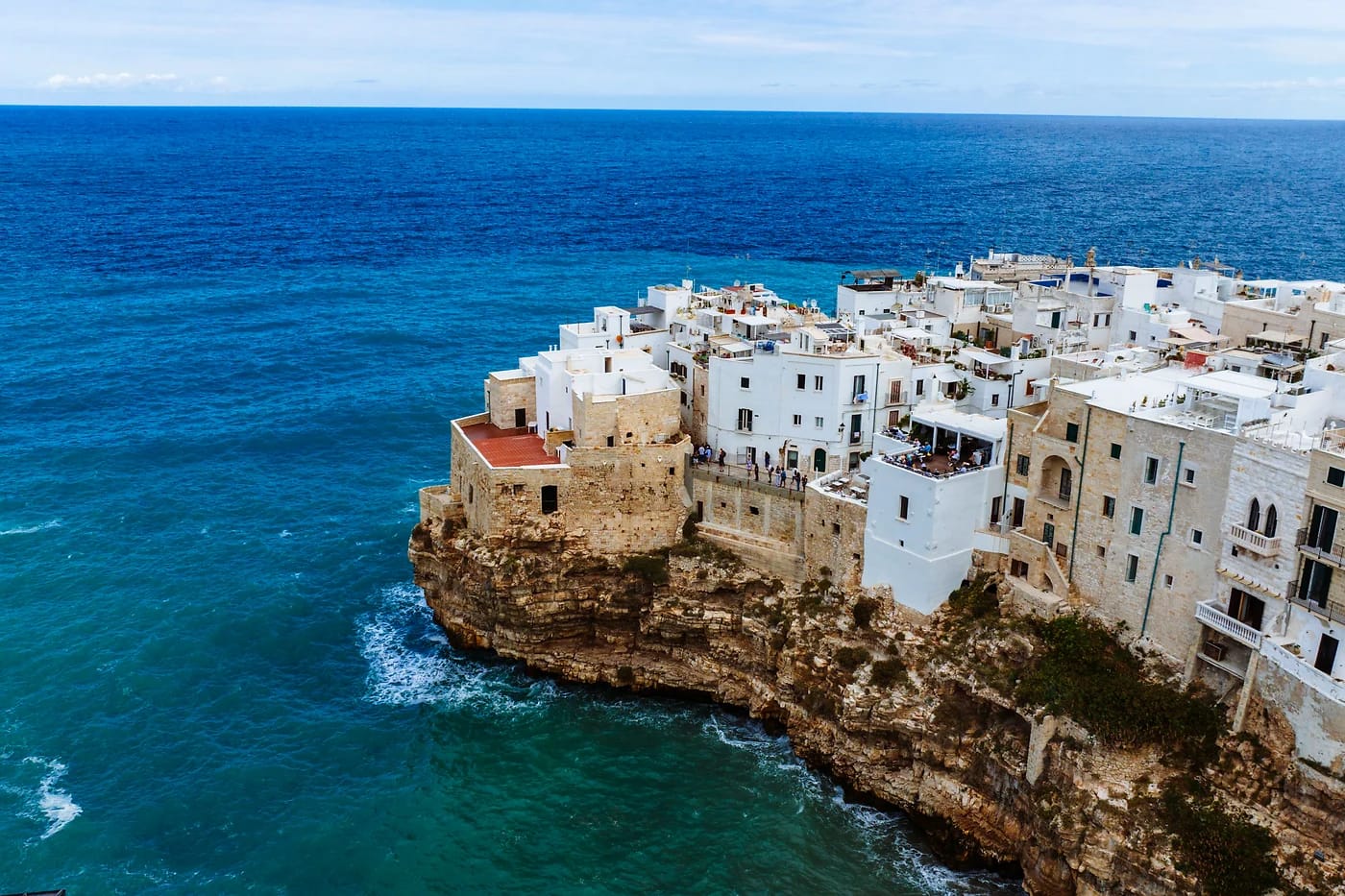 Polignano a Maren kalliokaupunki