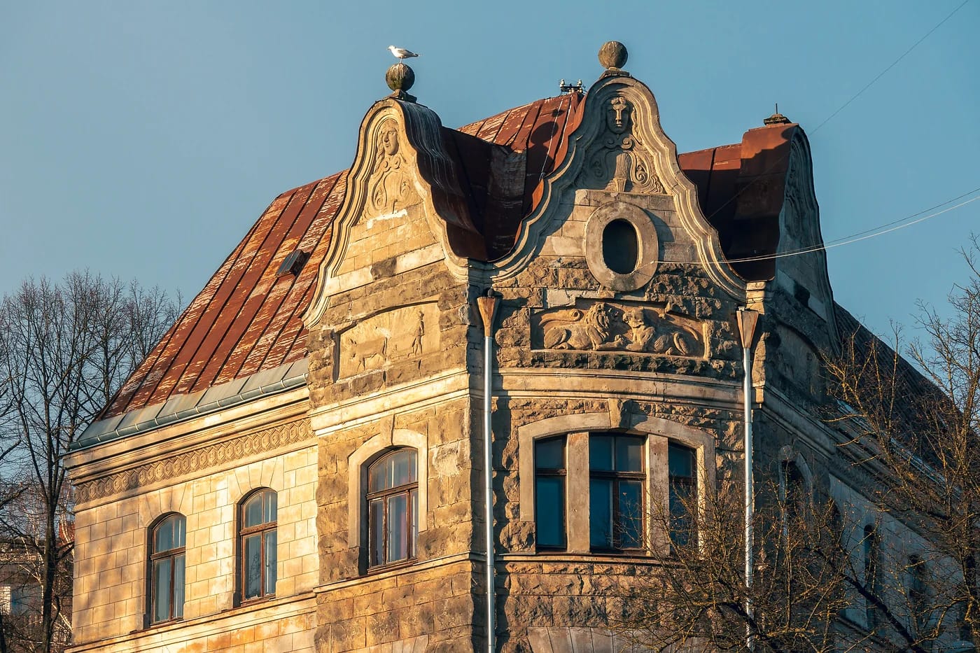 Art nouveau -rakennus Riiassa
