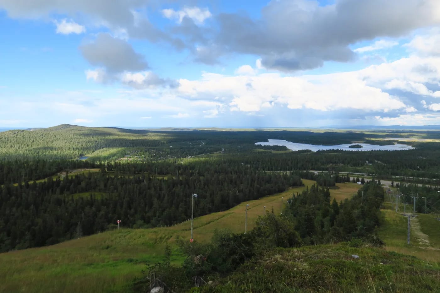 Oulangan kansallispuiston maisemaa