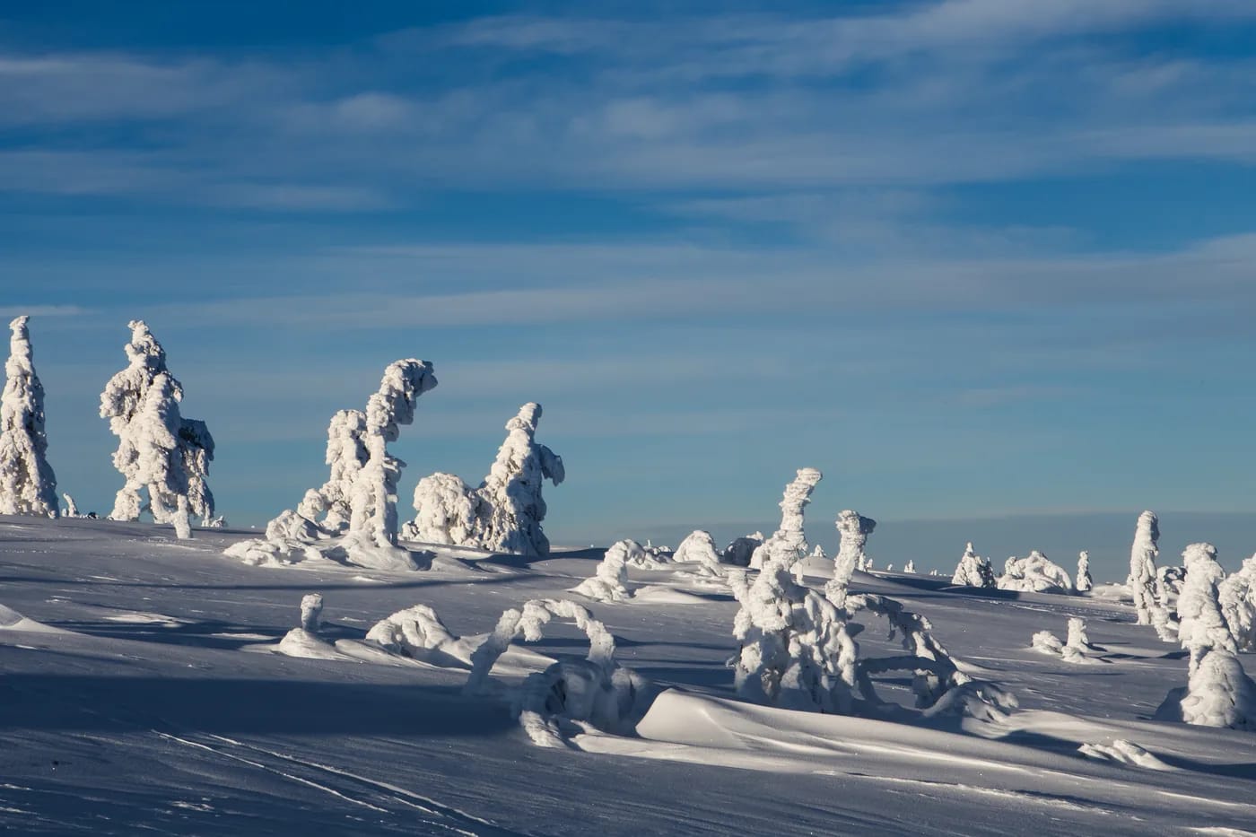 Sälenin tuntureita ja hiihtokeskuksia
