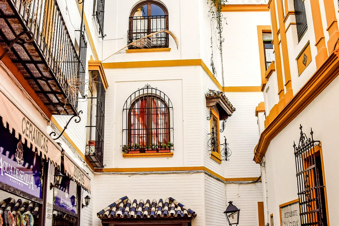 Andalusialaisia kujia Sevillassa