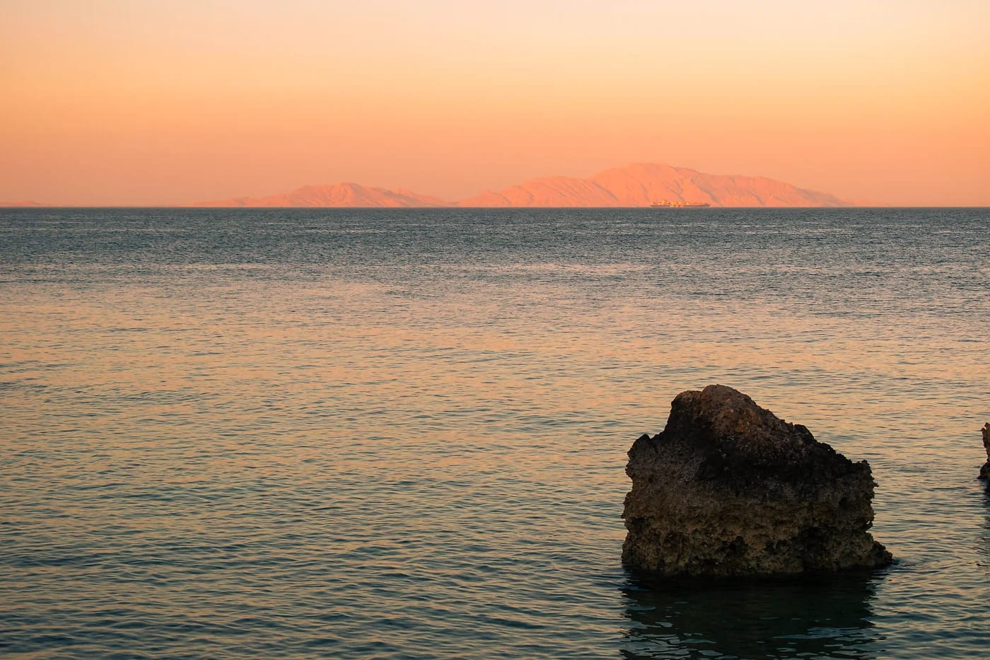 Punaisenmeren auringonlasku Sharm el-Sheikhissä