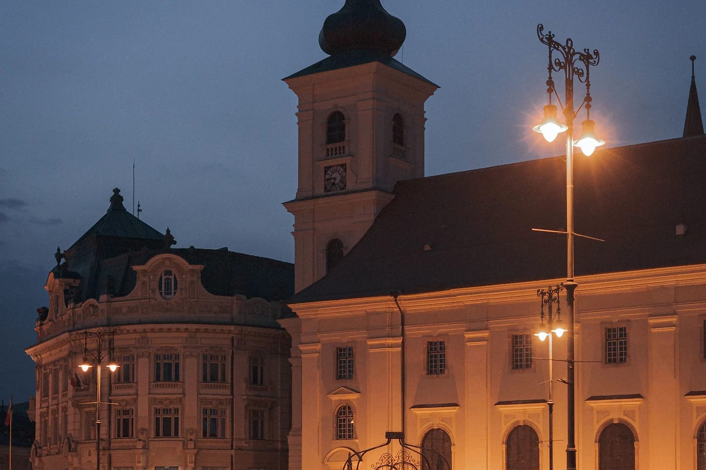 Sibiu illalla