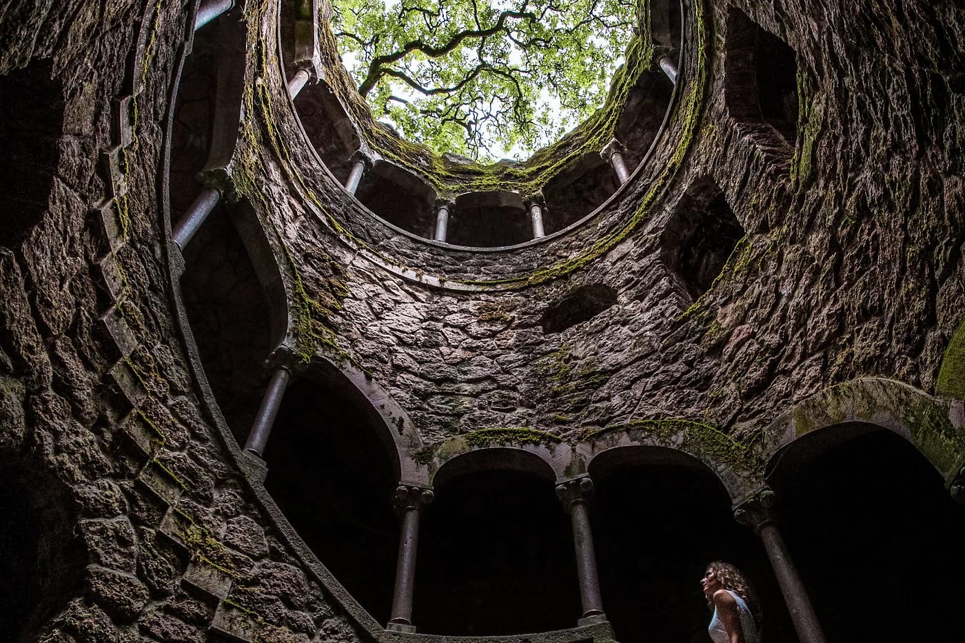 Quinta da Regaleiran spiraalikaivo Sintrassa