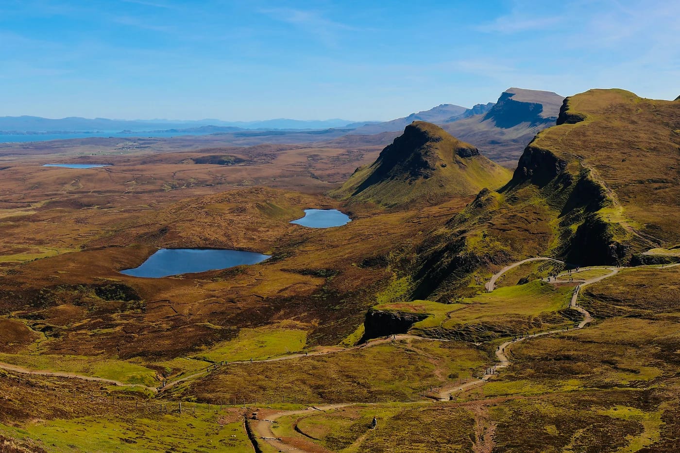 Quiraingin dramaattinen maankohouma Isle of Skyellä