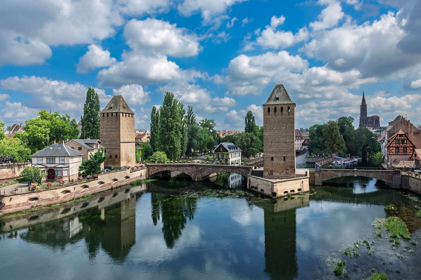 Ponts Couverts -tornit Strasbourgissa