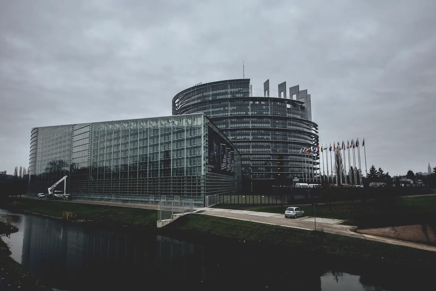 Euroopan parlamentin rakennus Strasbourgissa
