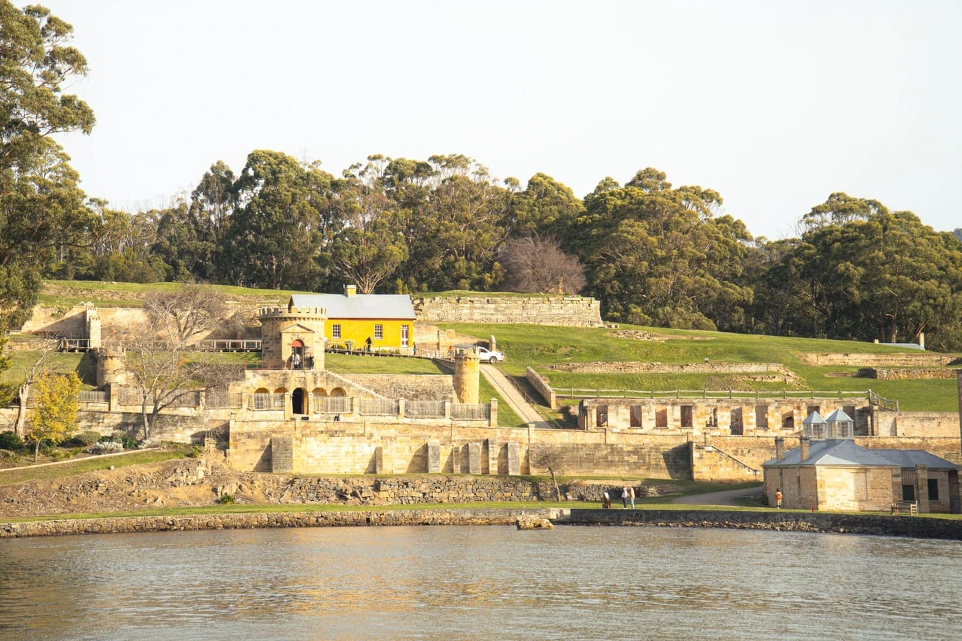 Port Arthurin vankilakompleksi joelta