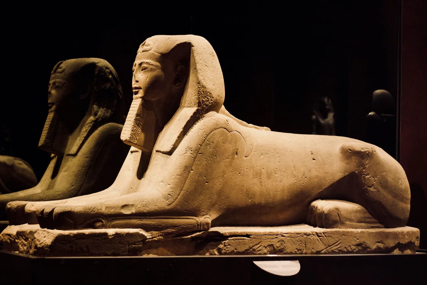 Egyptiläinen sfinksi Museo Egiziossa Torinossa