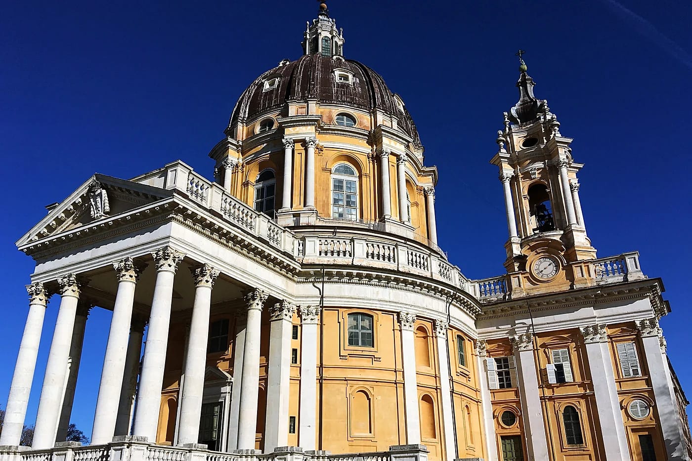 Basilica di Superga kukkulalla Torinossa