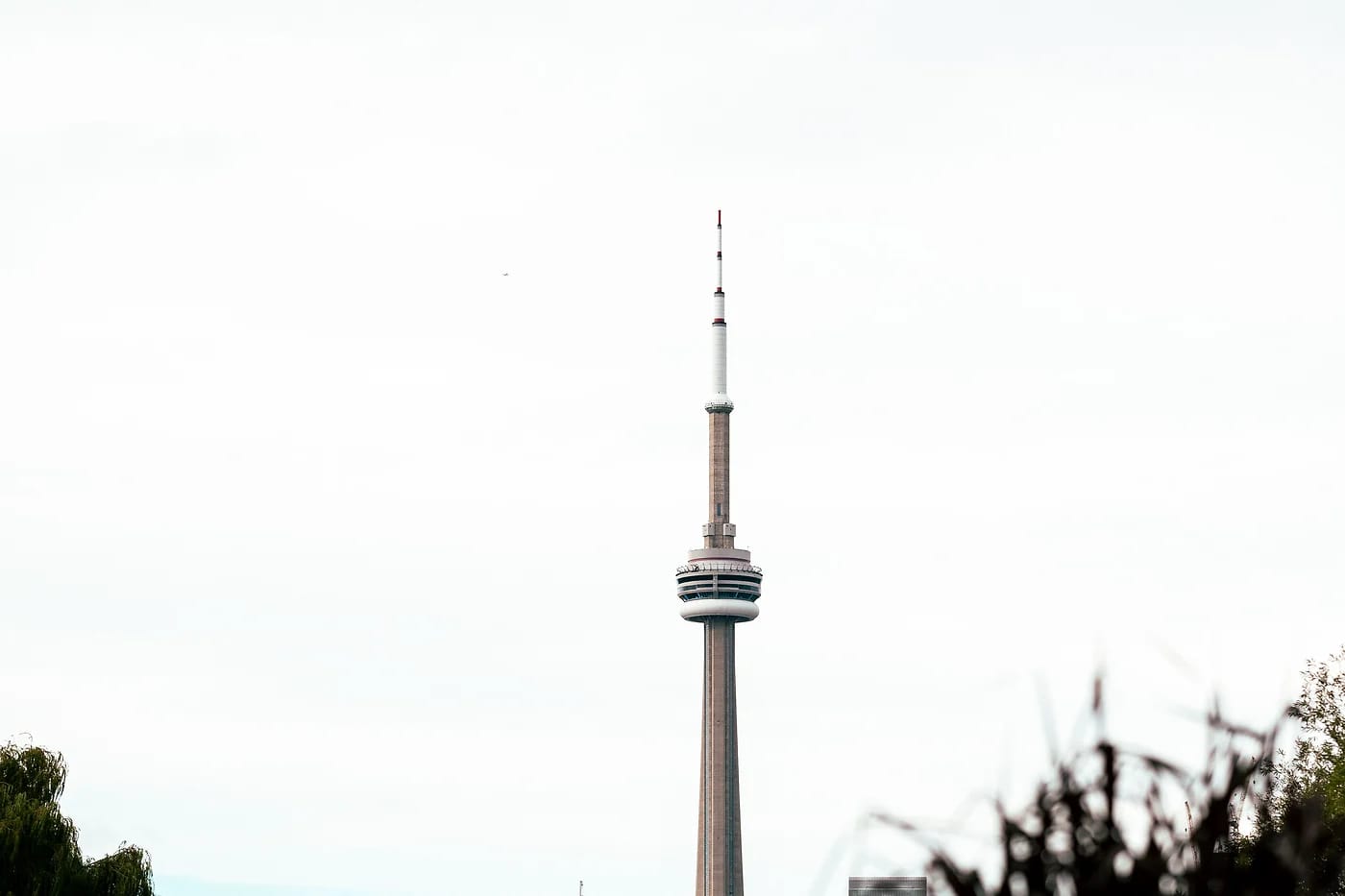 CN Tower saarilta nähtynä
