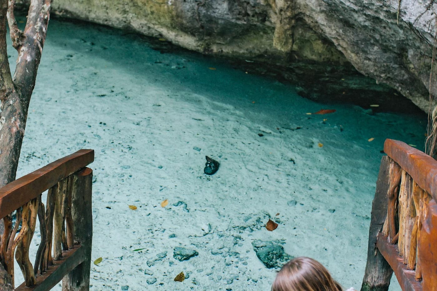 Turkoosi cenote Tulumissa