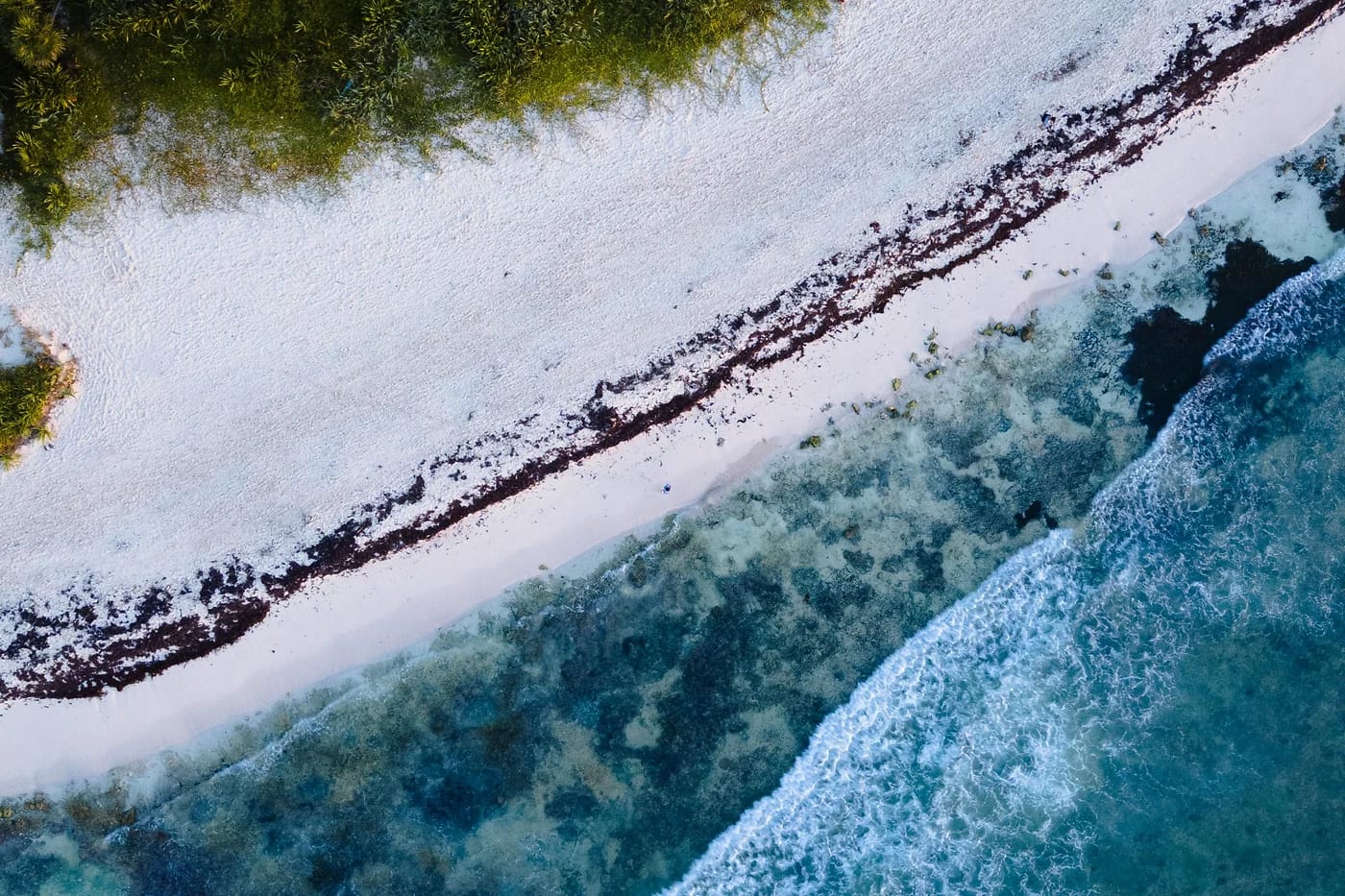 Tulumin rannikko ilmasta