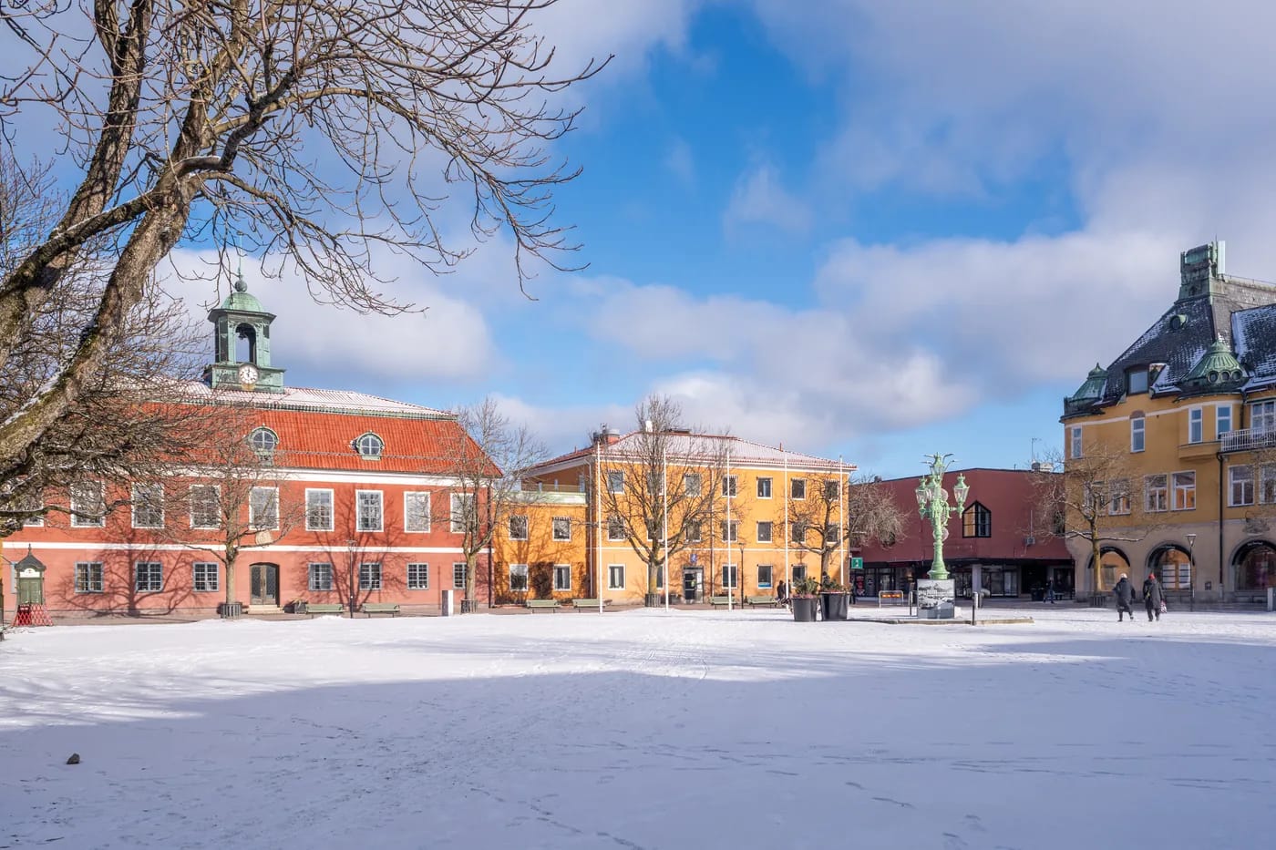 Uppsalan tuomiokirkko ja keskusta