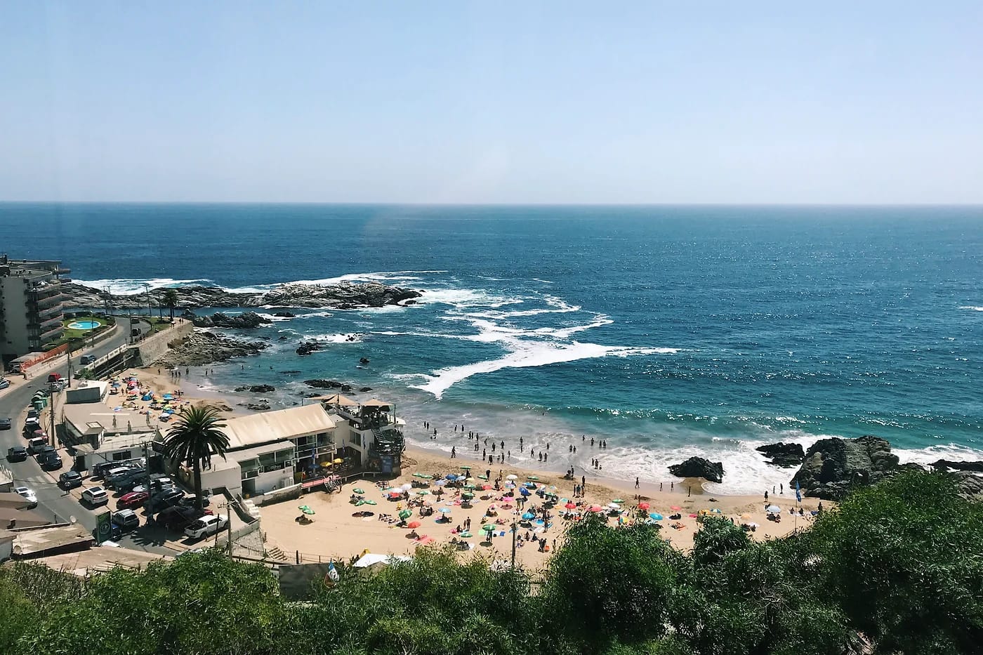 Viña del Marin vilkas hiekkaranta