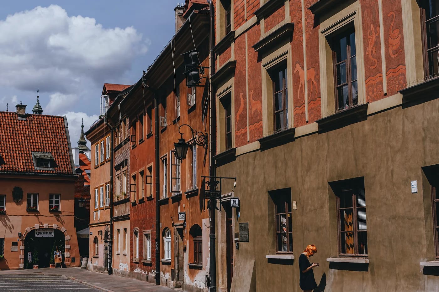 Varsovan vanhankaupungin mukulakivikatu