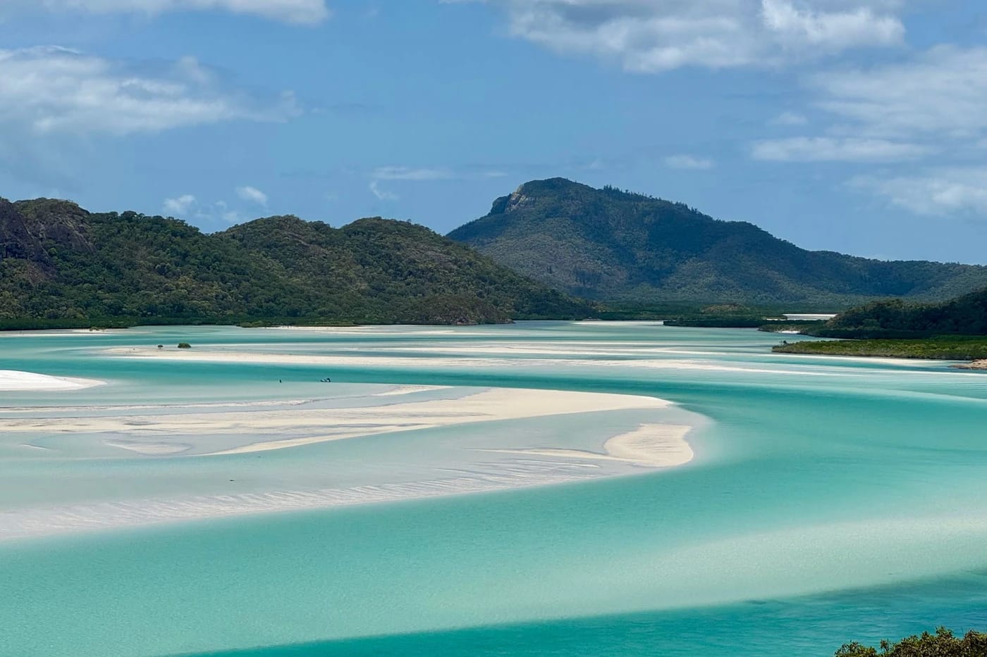 Whitsundaysin turkoosi hiekkasärkkä