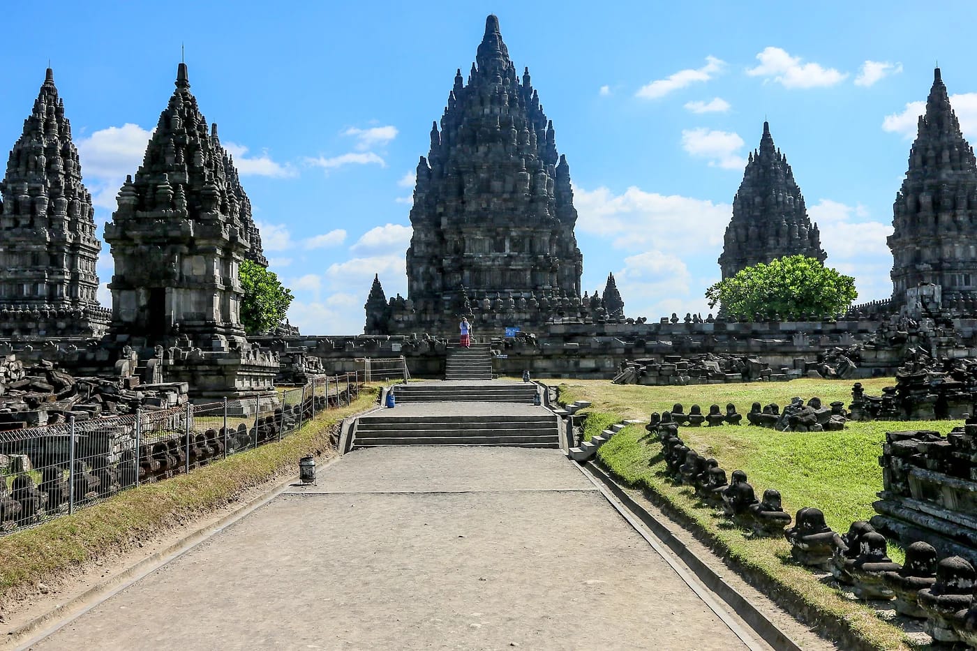 Prambananin candi-tornit